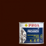 Esmalte proanox directo sobre oxido marrón ral 8016